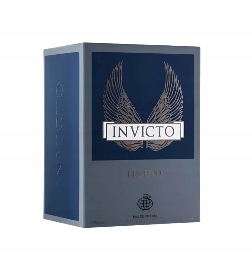 Fragrance World Invicto Legend EDP parfumuotas vanduo vyrams, 100 ml