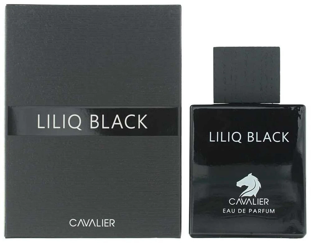 Cavalier Liliq Juodas EDP parfumuotas vanduo unisex, 100 ml