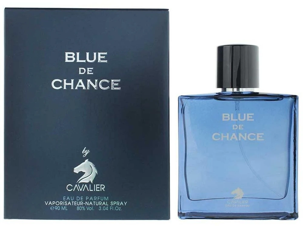 Cavalier Mėlyna De Chance EDP parfumuotas vanduo vyrams, 90 ml