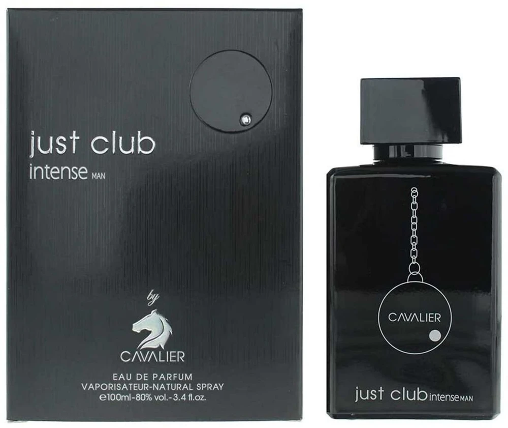 Cavalier Just Club Intense EDP parfumuotas vanduo vyrams, 100 ml