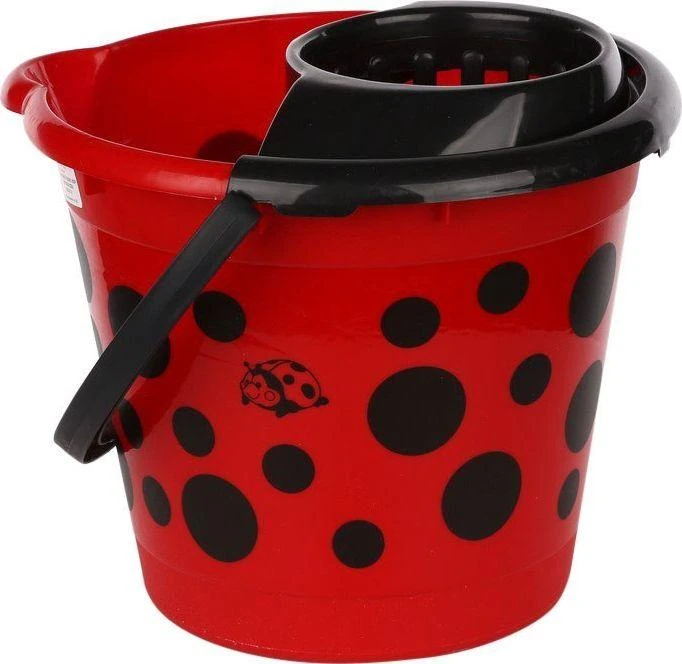 Cavallo Biedronka bucket mop with squeezer