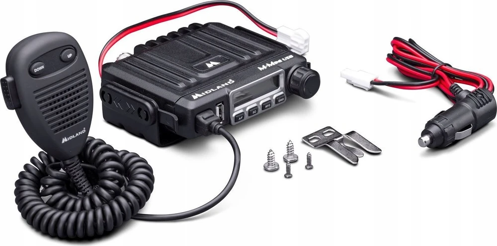midland m-mini am/fm multi usb cb radijas