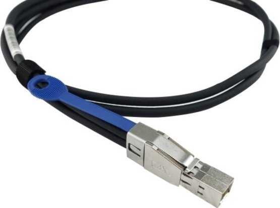 CBO Adaptec Kabelis komp. SFF8644->SFF8644 išorinis 2m BlueOptics