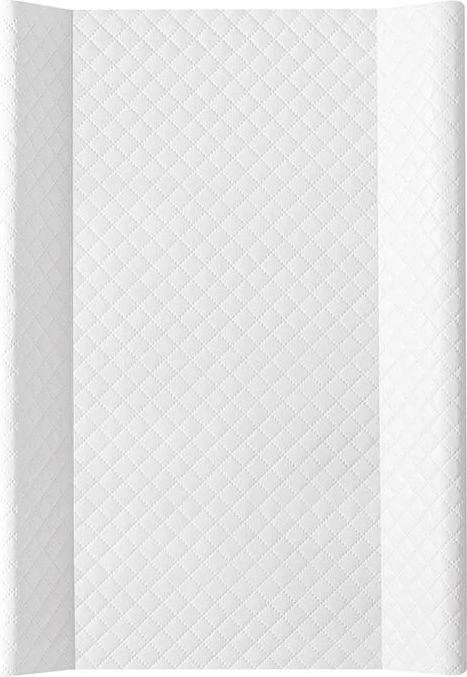 CEBA vystymo lenta dygsniuota CARO, 50x70 cm, balta