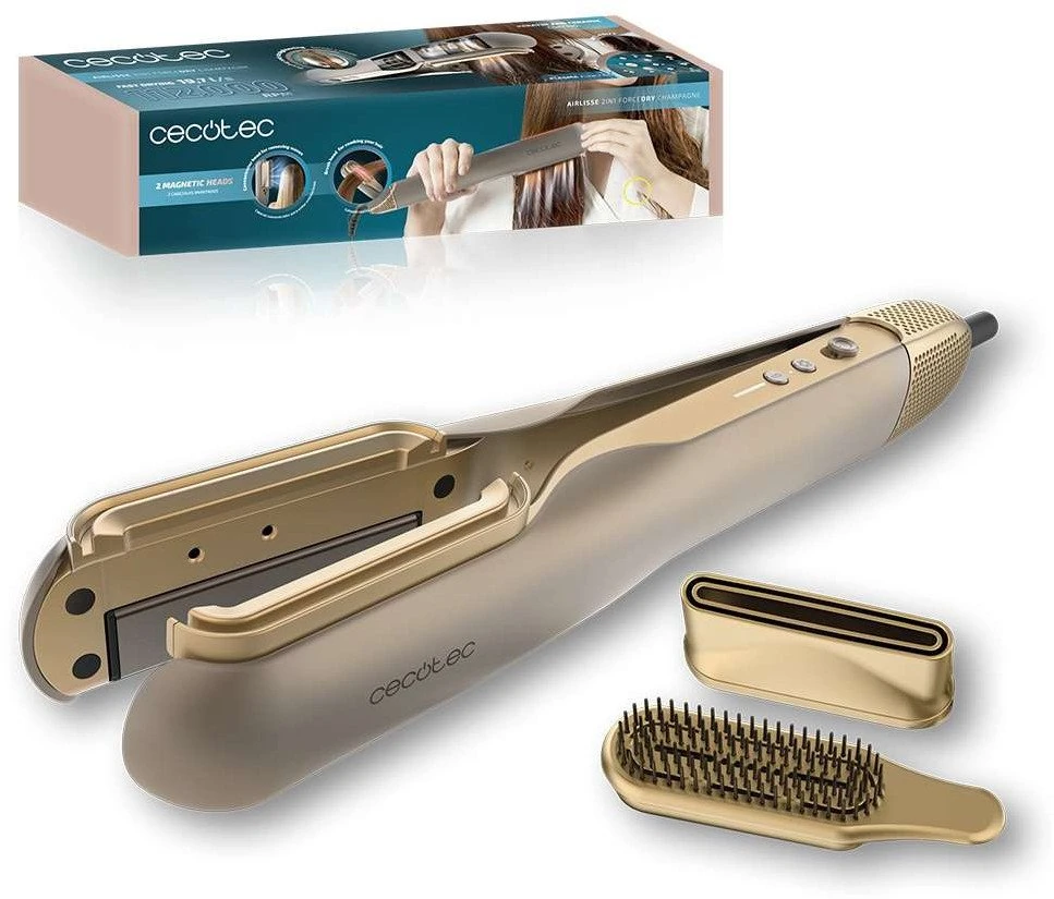 Cecotec AirLisse 2w1 ForceDry Champagne