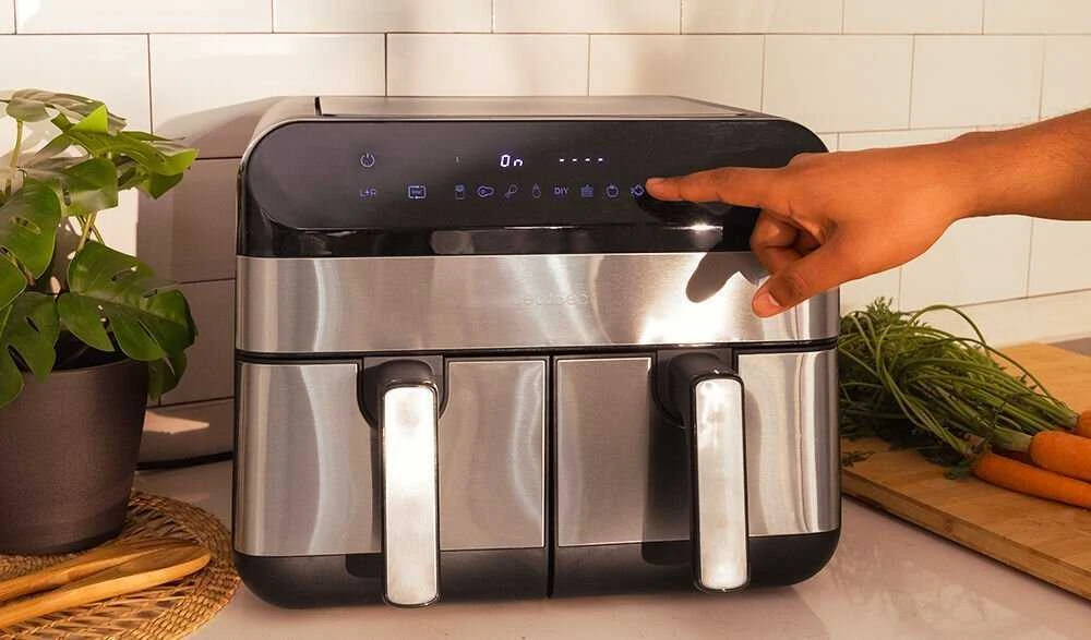 Cecotec oro gruzdintuvė | Cecofry Advance 9000 Nerūdijantis plienas | Galia 2800 W | Talpa 9 l