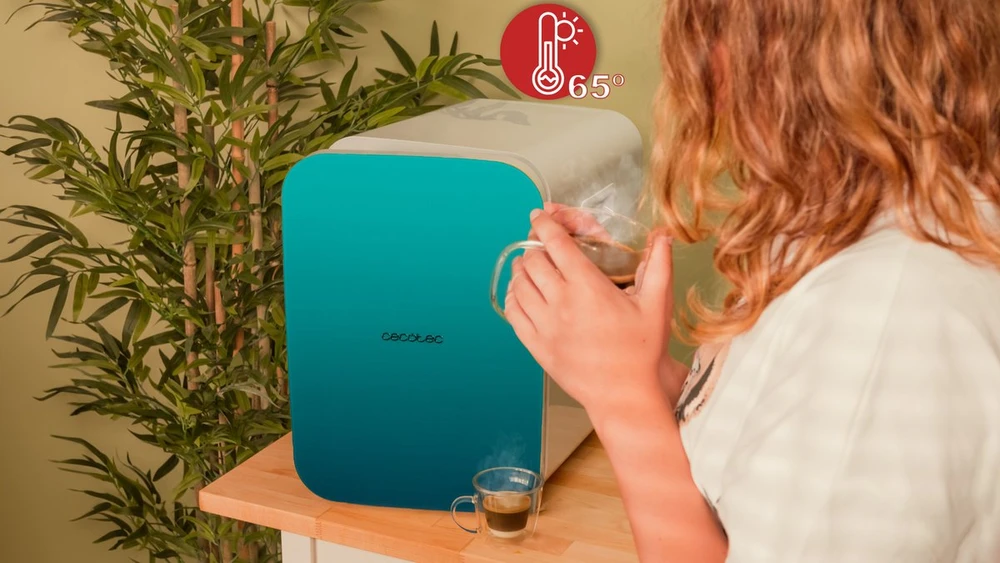 Cecotec Bolero MiniCooling 20L Bahamas Pat 1 turistinis šaldytuvas mėlynas