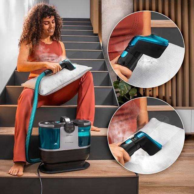 Dulkių siurblys do prania na mokro Cecotec Conga 7000 Carpet&Spot Clean Steam XXL