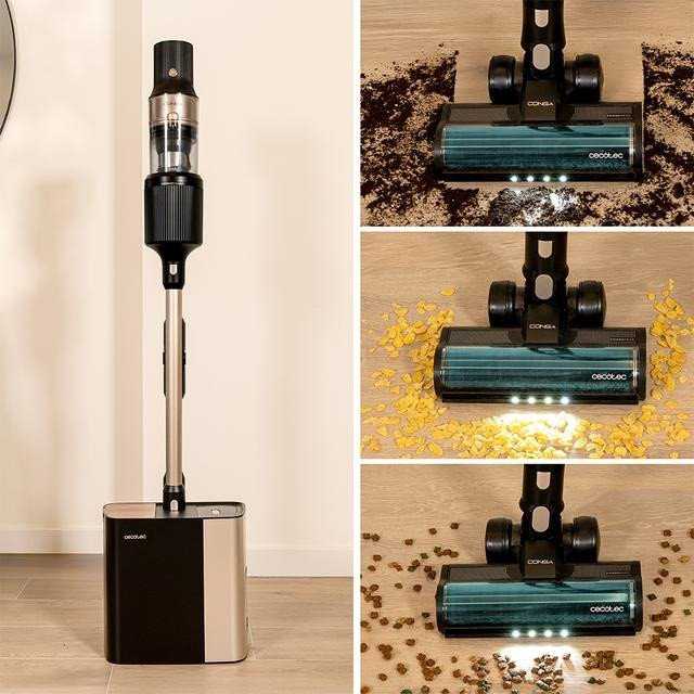 Dulkių siurblys vertikalus Cecotec Conga Rockstar 5500 Hurricane Station Pet Flex