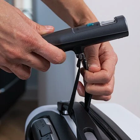 Cecotec Cyfrowa Svarstyklės Bagażowa Cecotec TravelControl 5000 EcoPower Juodas