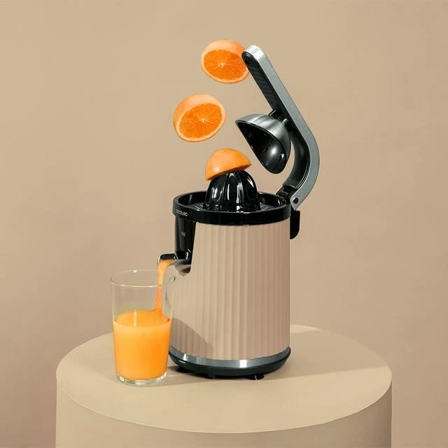 Citrusinių vaisių sulčiaspaudė Cecotec Xqueeze RetroJuice 600 Beżowa