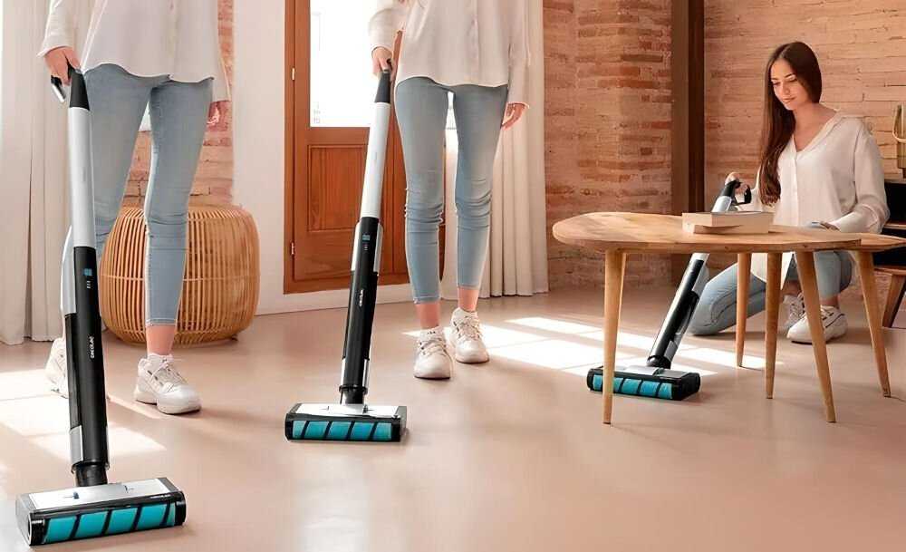 Cecotec FreeGo Wash vertikali šluostė/dulkių siurblys