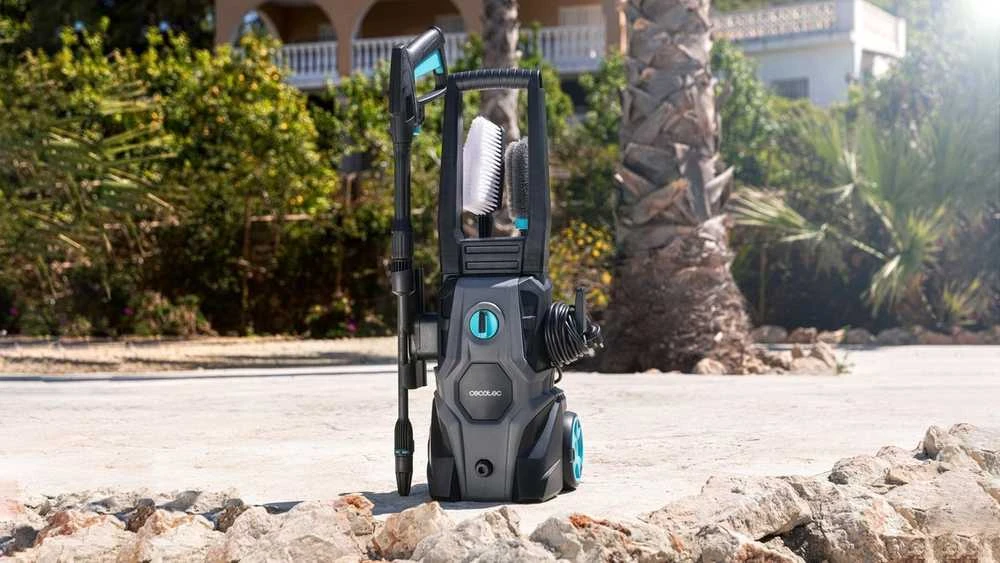 „Cecotec“ slėginė plovimo mašina | „HydroBoost 1600 Car&Garden“ | Veikia su laidu | Plovimo funkcija | 1600 W | 220–240 V | Juodas/Pilkas