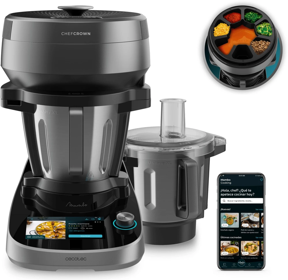 Virtuvinis kombainas Robotas daugiafunkcinis Cecotec Mambo CooKing TotalGourmet