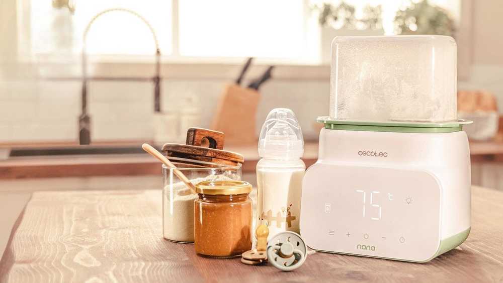 Buteliuko šildiklis podwójny, sterylizator Cecotec Nana BabyCare Double BottleWarmer