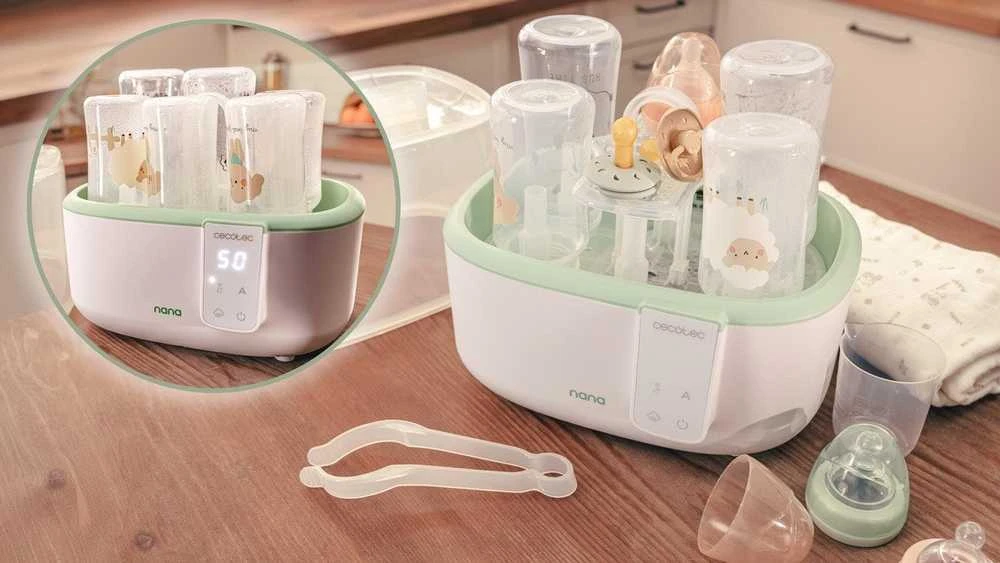 Cecotec Nana BabyCare sterilizatorius su priedais