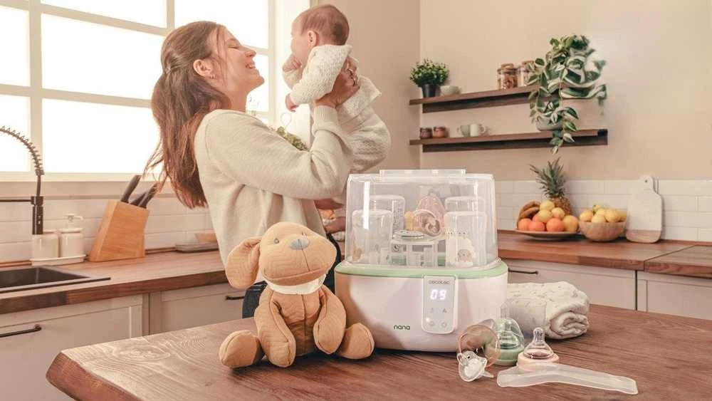 Cecotec Nana BabyCare skaitmeninis buteliukų sterilizatorius
