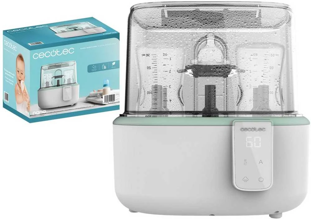 Cecotec Nana BabyCare skaitmeninis buteliukų sterilizatorius