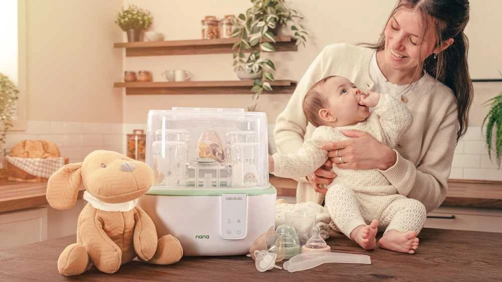 Cecotec Nana BabyCare skaitmeninis buteliukų sterilizatorius