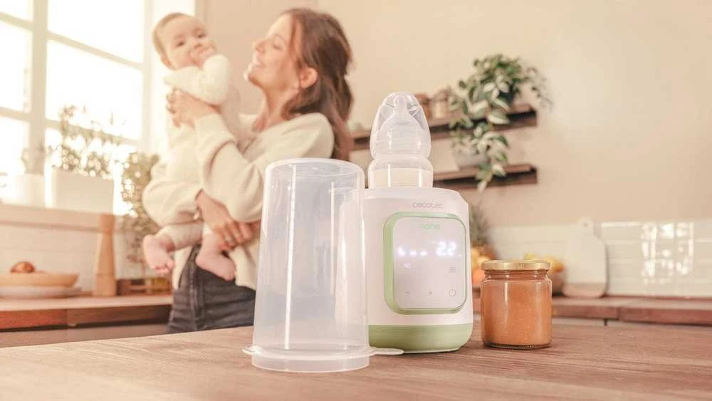 Nana BabyCare vieno buteliuko šildytuvas Cecotec elektrinis buteliuko šildytuvas