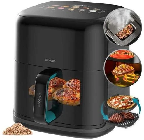 Cecotec Oro gruzdintuvė „Cecofry&Grilis Smokin'Prime 6500“ oro gruzdintuvė