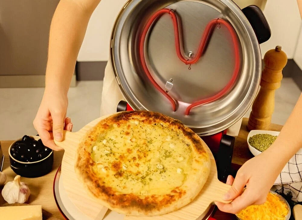 Cecotec Piec do pizzy Fun Pizza&Co Mamma Mia średnica 32 cm Cecotec Raudona