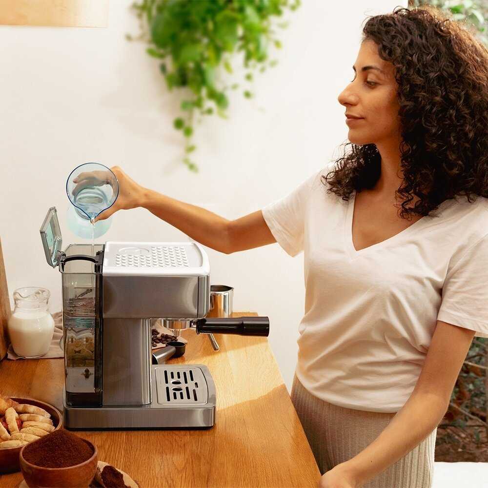 Slėginis kavos aparatas Cecotec Power Espresso 20 Barista Compact