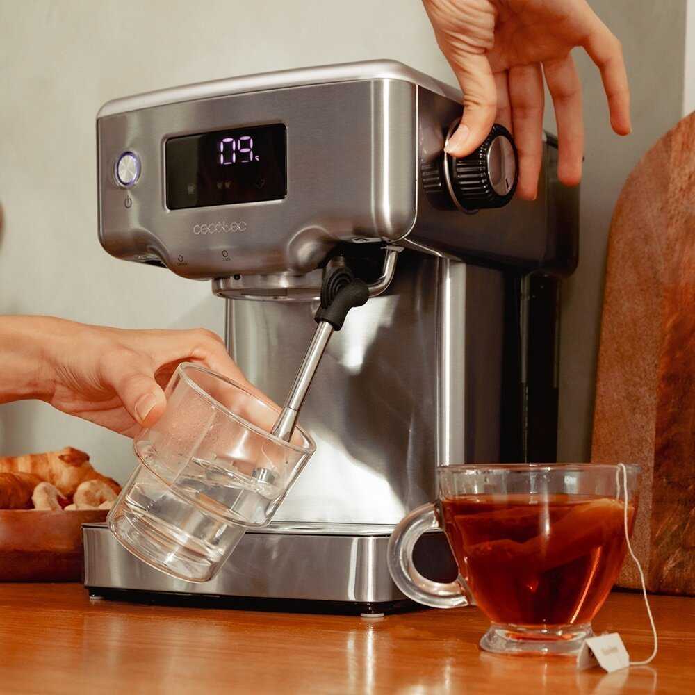 Slėginis kavos aparatas Cecotec Power Espresso 20 Barista Compact