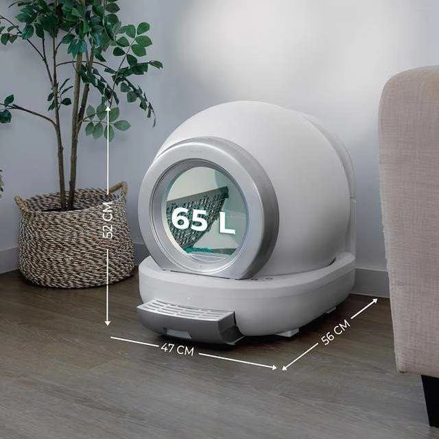 „Cecotec Pumba 7000 CleanKitty“ kompaktiška savaime išsivalanti kačių kraiko dėžutė