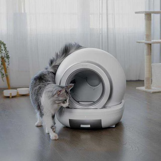 „Cecotec Pumba 7000 CleanKitty“ kompaktiška savaime išsivalanti kačių kraiko dėžutė