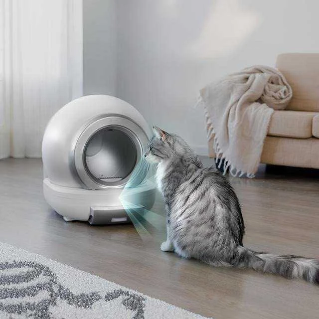 „Cecotec Pumba 7000 CleanKitty“ kompaktiška savaime išsivalanti kačių kraiko dėžutė
