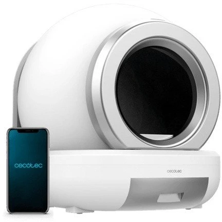 „Cecotec Pumba 7000 CleanKitty“ kompaktiška savaime išsivalanti kačių kraiko dėžutė