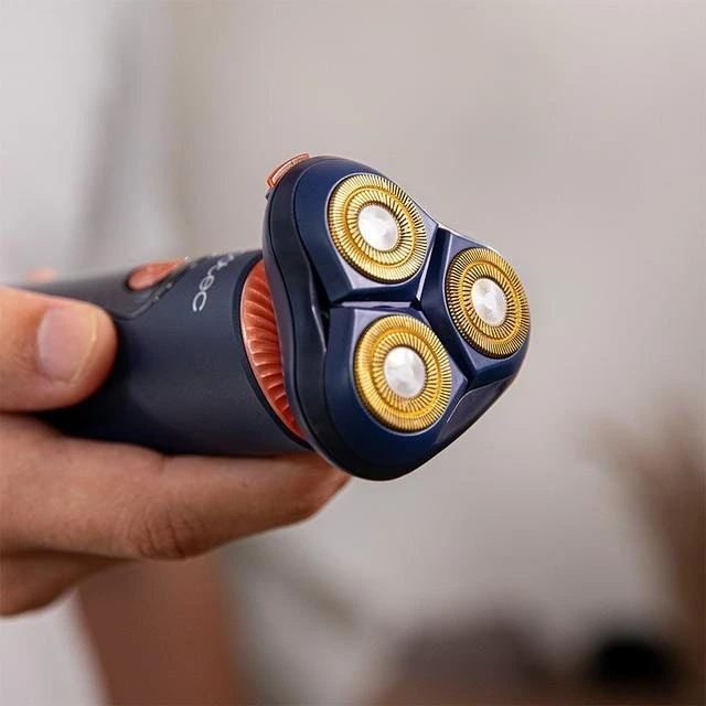 Barzdaskutė Cecotec Skustuvas | PrecisionCare Aliuminio Pro | Veikimo laikas (maks.) 80 min | Šlapias ir sausas | Mėlyna