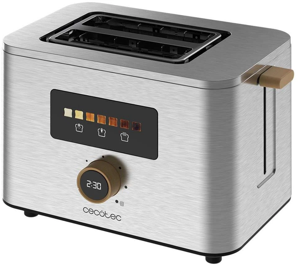 Cecotec vertikalus skrudintuvas Touch&Toast Double 950 W su jutikliniu ekranu, 04843