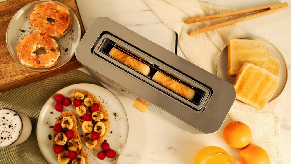 Cecotec skrudintuvas Touch&Toast Extra 1000 W su jutikliniu ekranu, modelis 04845