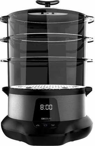 Garų puodas Cecotec maisto garintuvas | Vapovita 3000 Pro | 1000 W | Krepšelių skaičius: 3