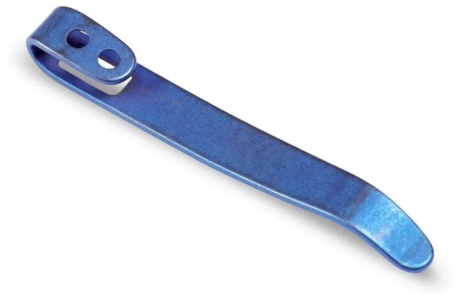 Cedrus CIVIVI Titanium Clips 4 vnt. 50/55 mm Flamed mėlyna/violetinė