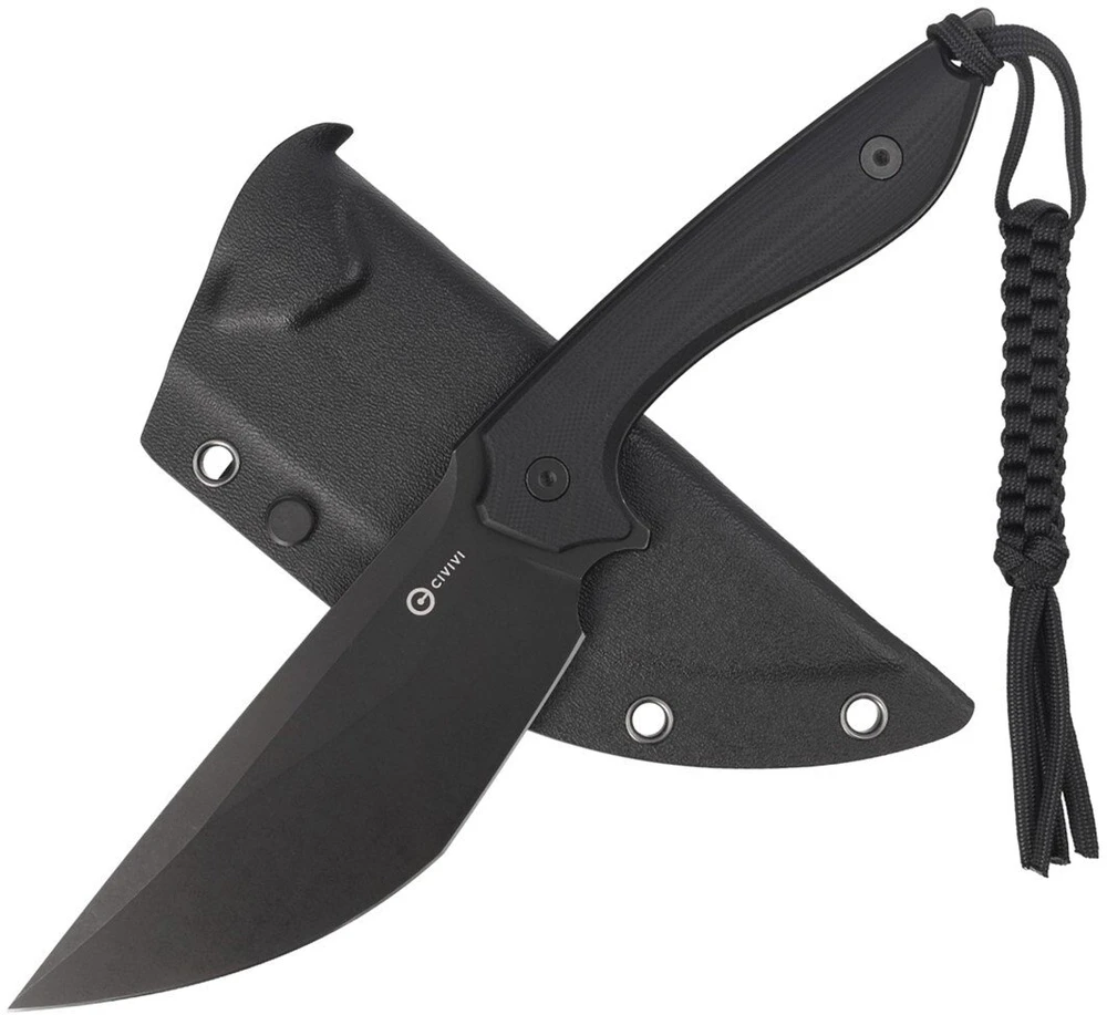 Civivi Concept 22 Bushcraft peilis C21047-1 juodas