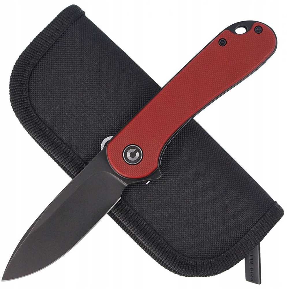 Sulankstomas peilis Civivi Elementum C907A-1 burgundy