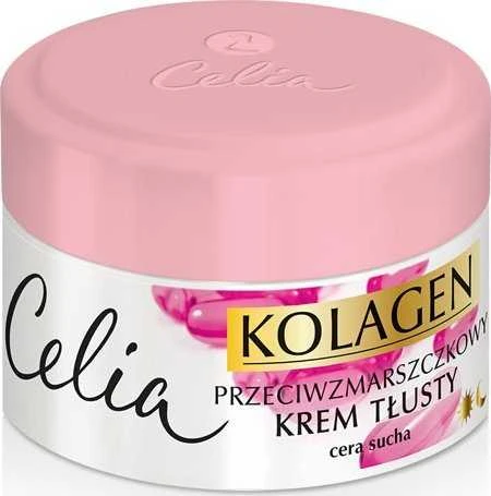 Veido kremas nuo raukšlių Celia Collagen, 50 ml