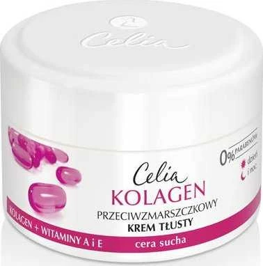 Veido kremas nuo raukšlių Celia Collagen, 50 ml