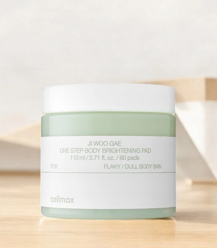 Celimax Ji Woo Gae One Step Body Brightening Pad Body Peeling kūno šveitimo pagalvėlės, 60 vnt