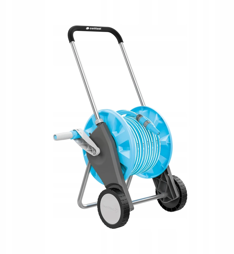 CELLFAST ŽARNOS RITĖ / STOVAS SU RATUKAIS IR 3/4″ 20m ŽARNA COMPACT
