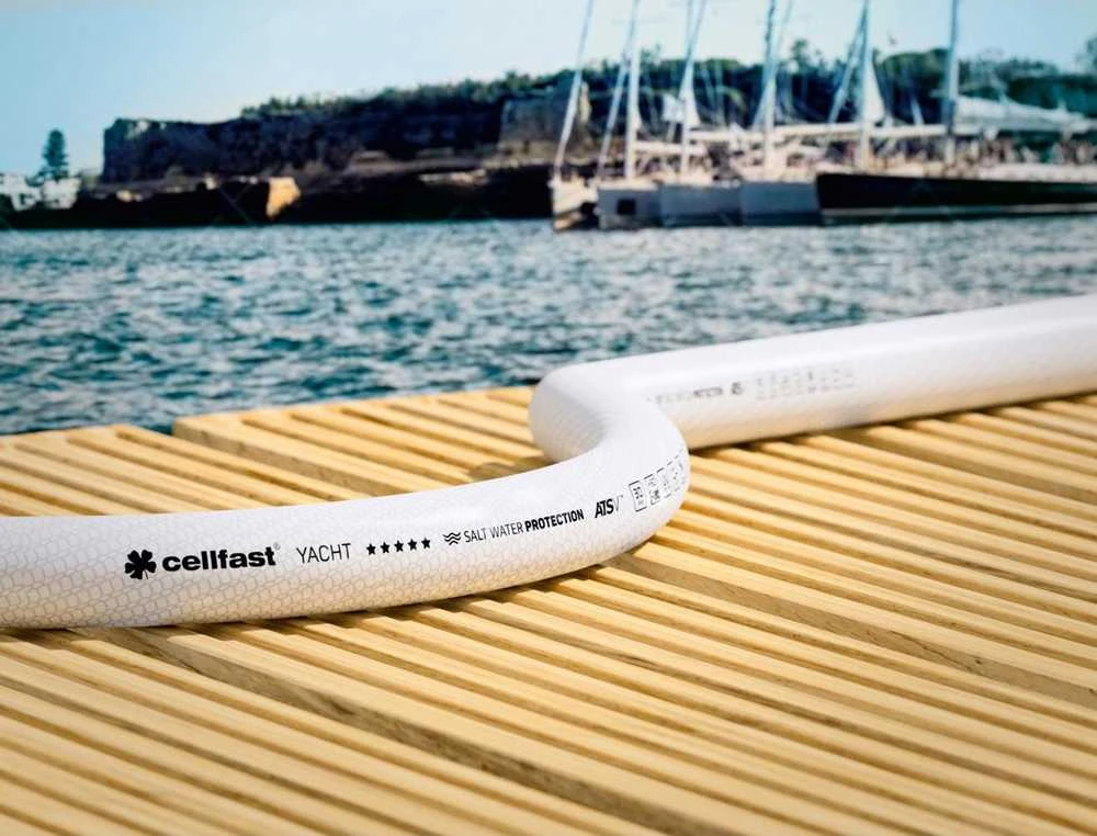 Sodo laistymo rinkinys - 1/2" - 20 M Yacht Prestige - CELLFAST ATSV Balta
