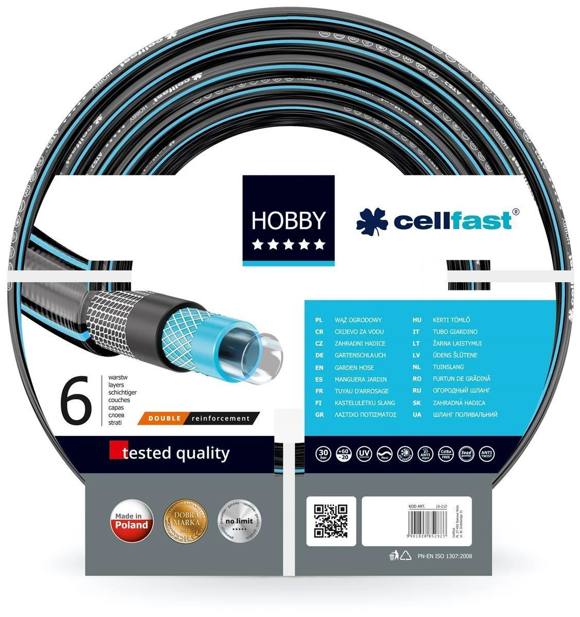 Cellfast BENDROSIOS PASKIRTIES ŽARNA 19,0x3,0 35 mb, NESUstiprinta