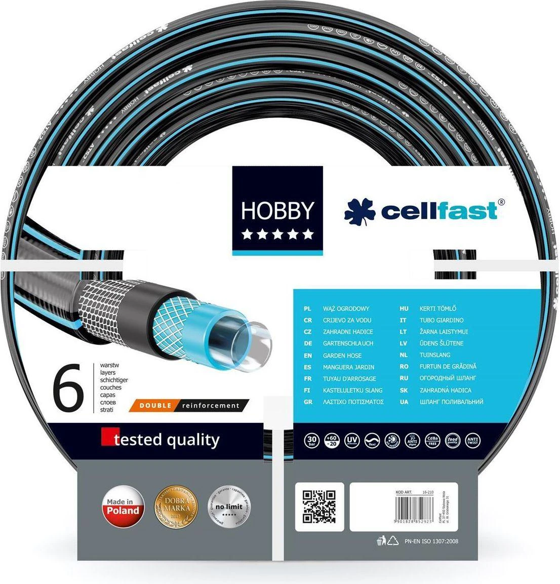 Cellfast HOBBY ATS SODO ŽARNA 1/2" 60m PL /CF