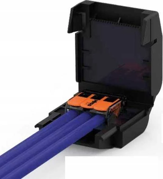 „Cellpack Easy-Protect 112 Wago-Compact“ gelio dėžutė 0,2–4 mm2 407858 su jungtimis (viena dviejų laidų jungtis)