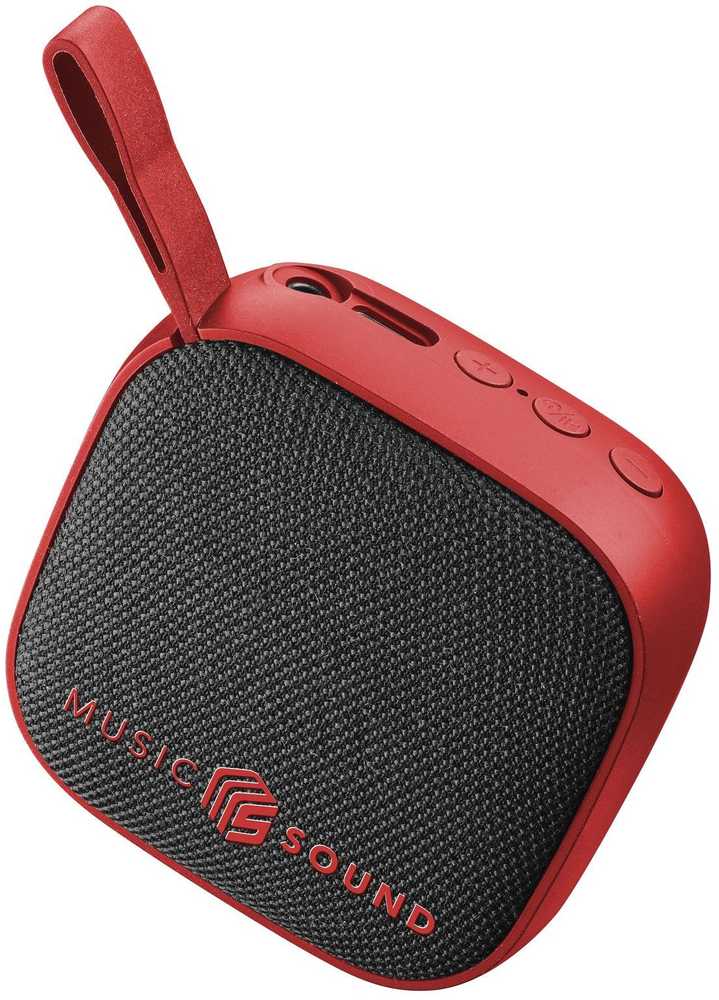 Garsiakalbis Cellular Line Music & Sound Mini Raudona (BTSPKMSMINI3R)
