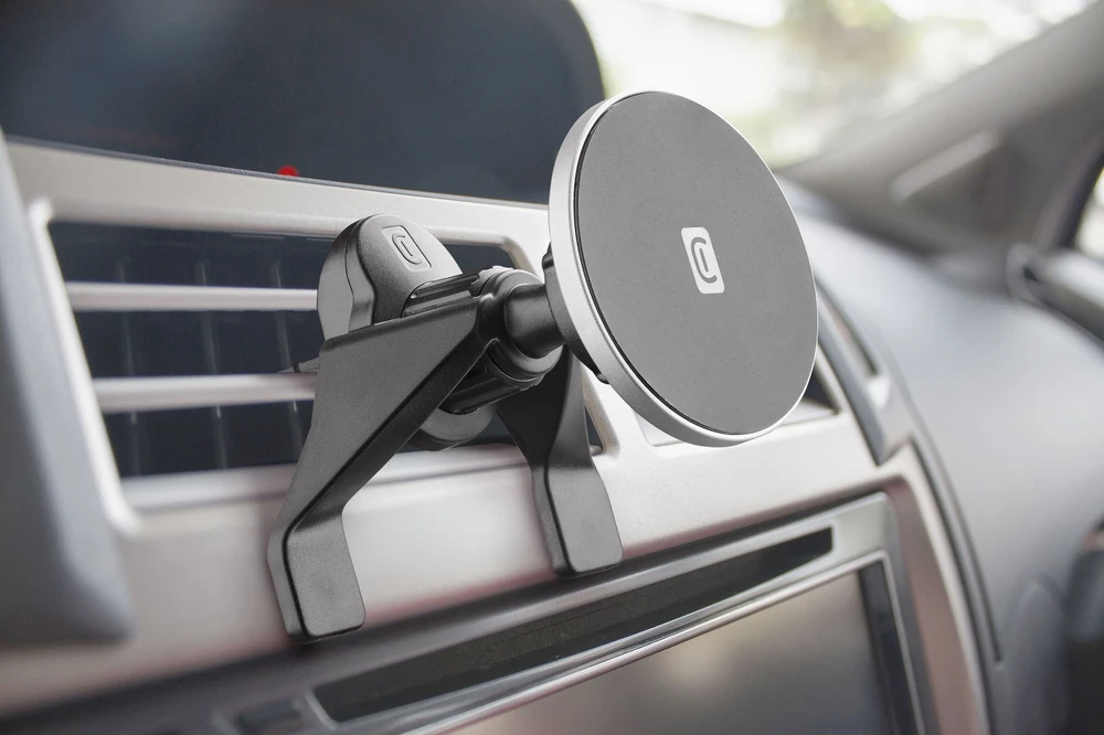 Cellular Line Cellularline Touch Mag Air Vents, Mobile phone/Išmanusis telefonas, Passive holder, Car, Juodas
