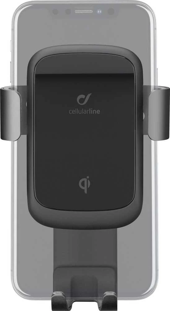 „Cellular Line“ automobilinis išmaniojo telefono laikiklis su belaidžiu įkrovimu, universalus